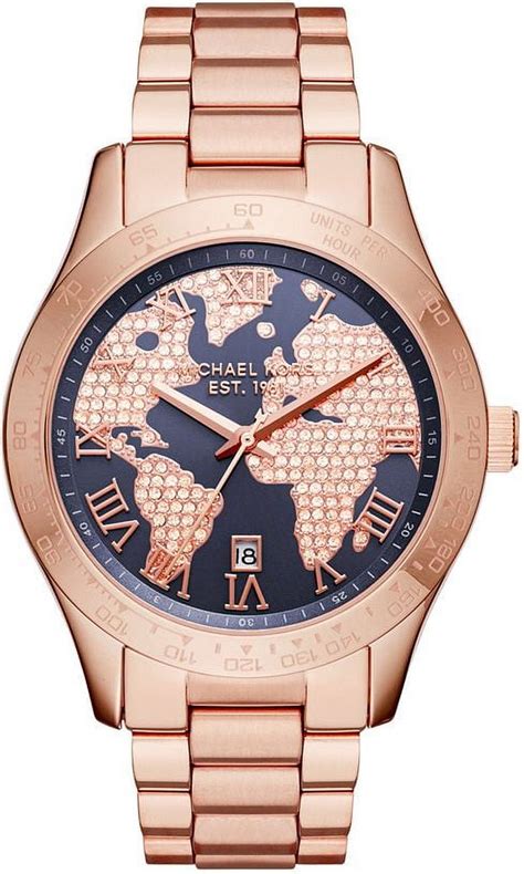 michael kors uhr mk 6395|Women's Michael Kors Layton Rose Gold Tone Steel Watch .